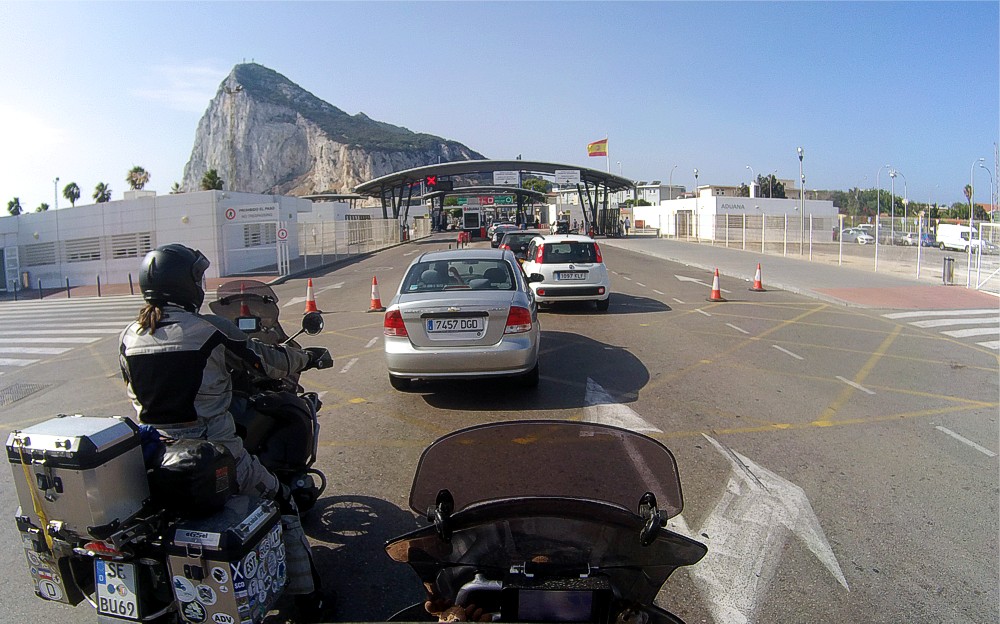 Grenzkontrolle in Gibraltar
