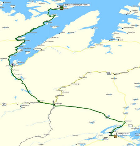 Nordkap Route Tag 6